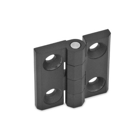 J.W. WINCO GN237-ZD-50-50-A-SW Hinge Zinc Die Cast 237-ZD-50-50-A-SW